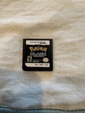Pokémon black Nintendo DS